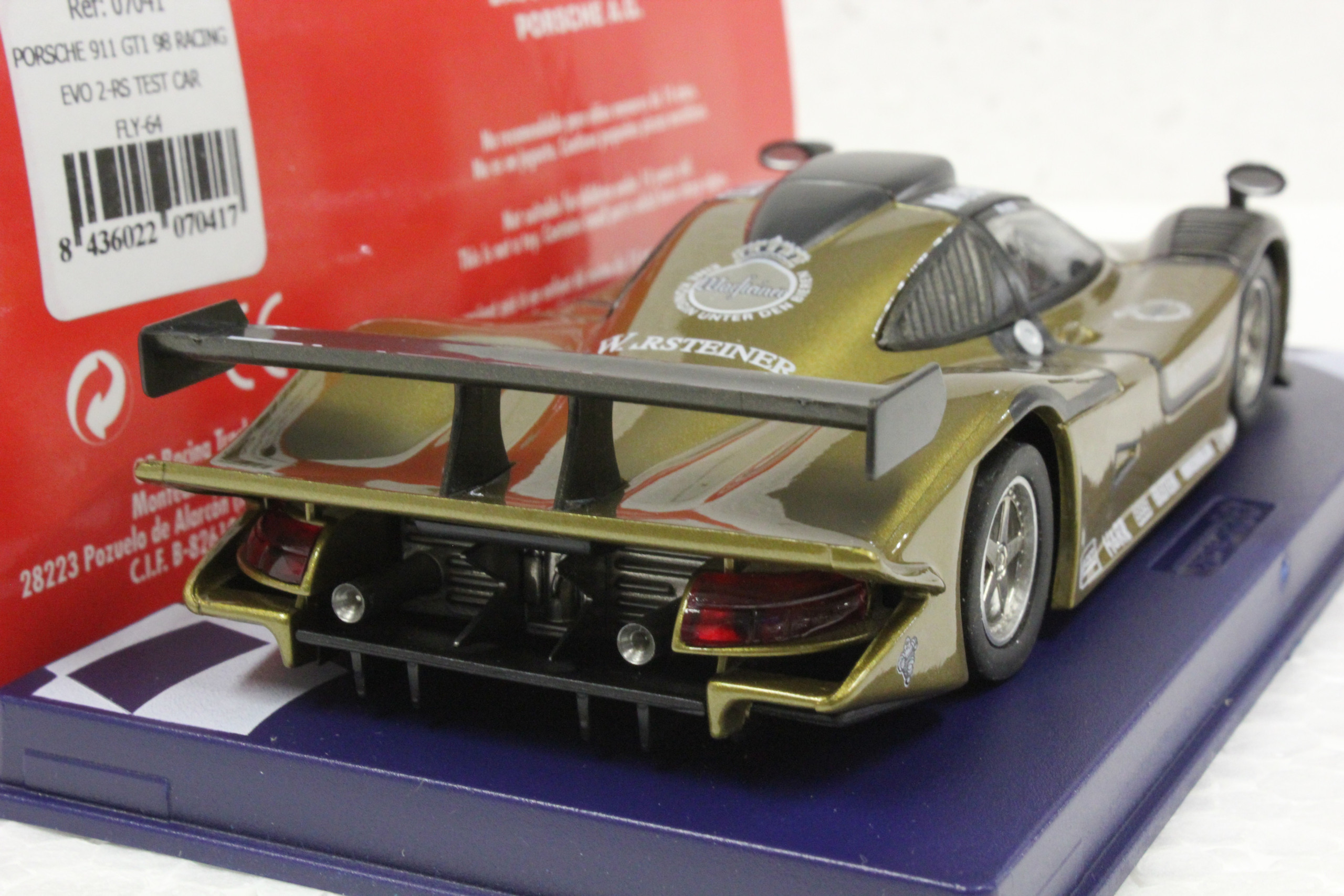 厳選スロットカー　FLY Porsche 911 GT1 :used 厳選スロットカー FLY Porsche 911 GT1 :used