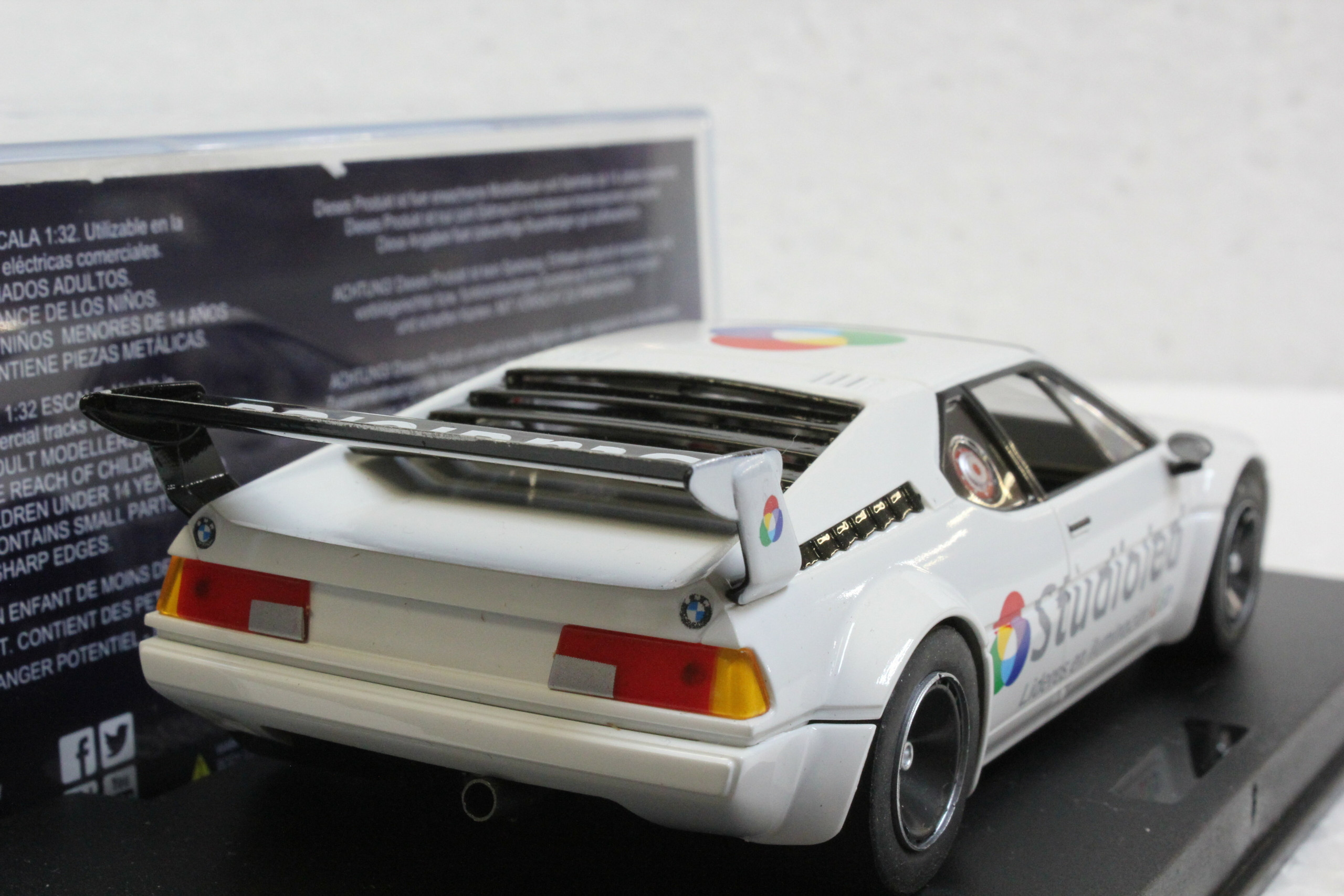 E2028 Fly BMW M1 Special Edition Studioled 1:32 Slot Car