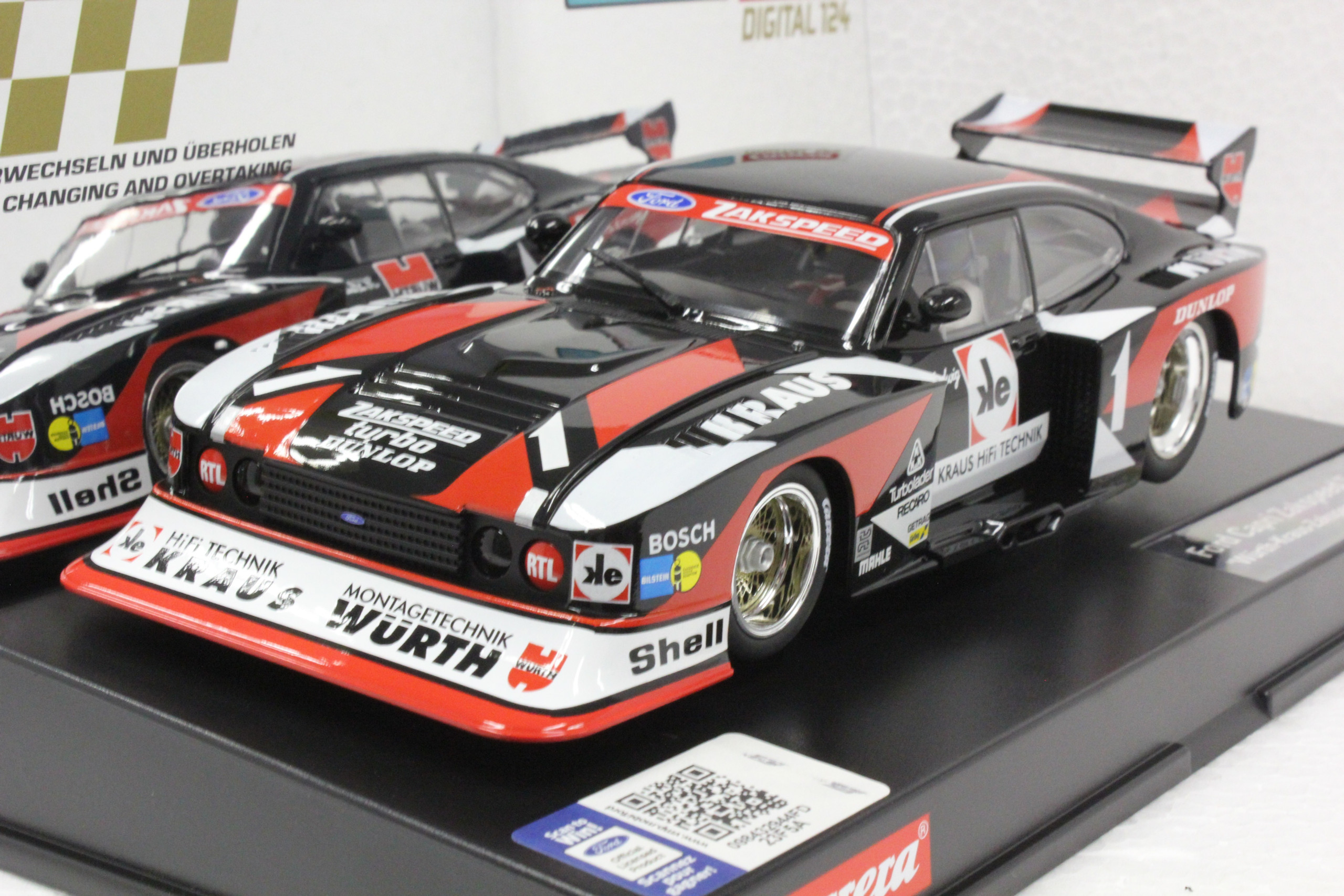 Carrera Slot Cars (124, 132. 143)