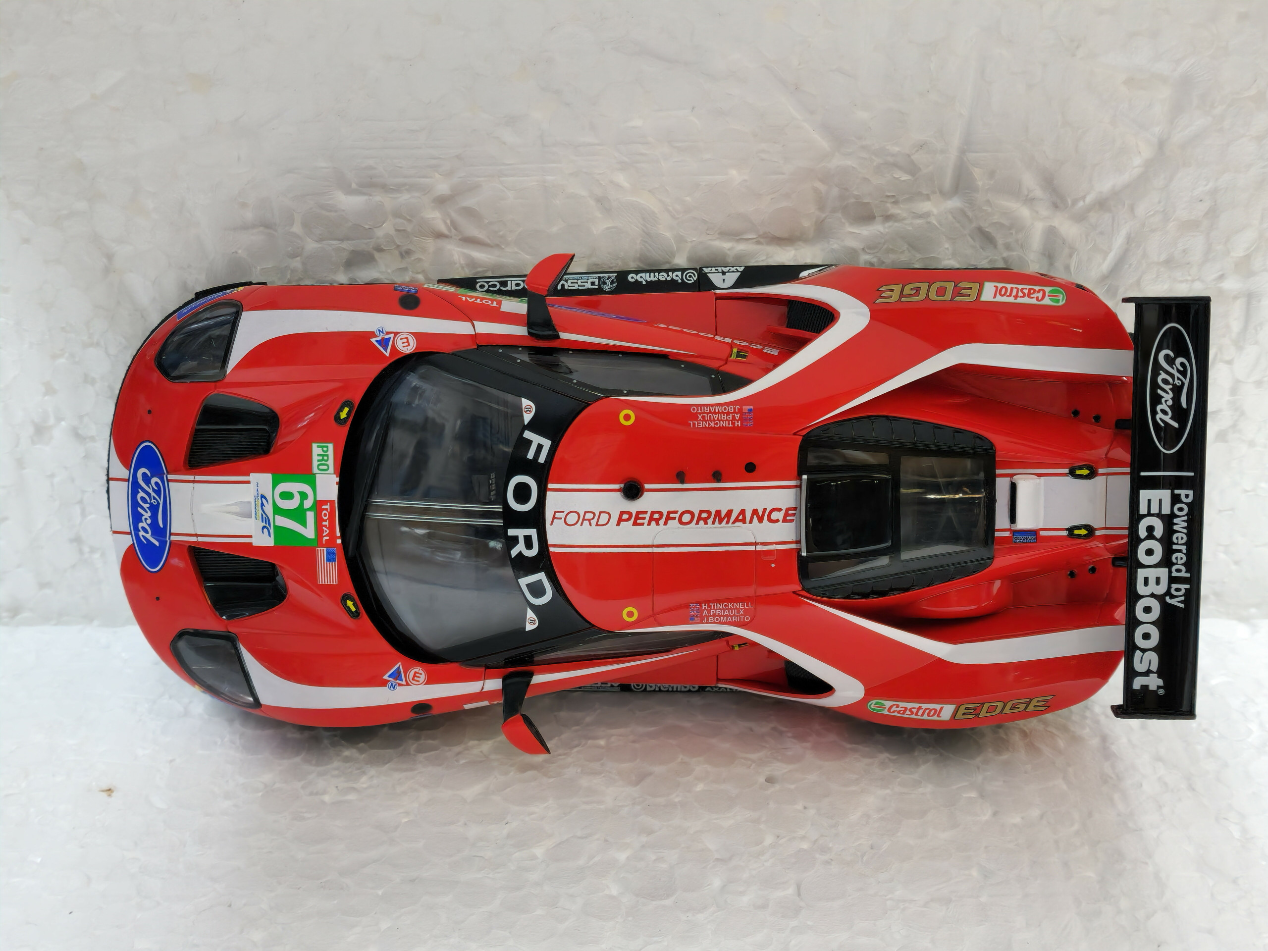 23932 Carrera Digital 124 Ford GT Race Car, 67 124 Slot Car Great Traditions