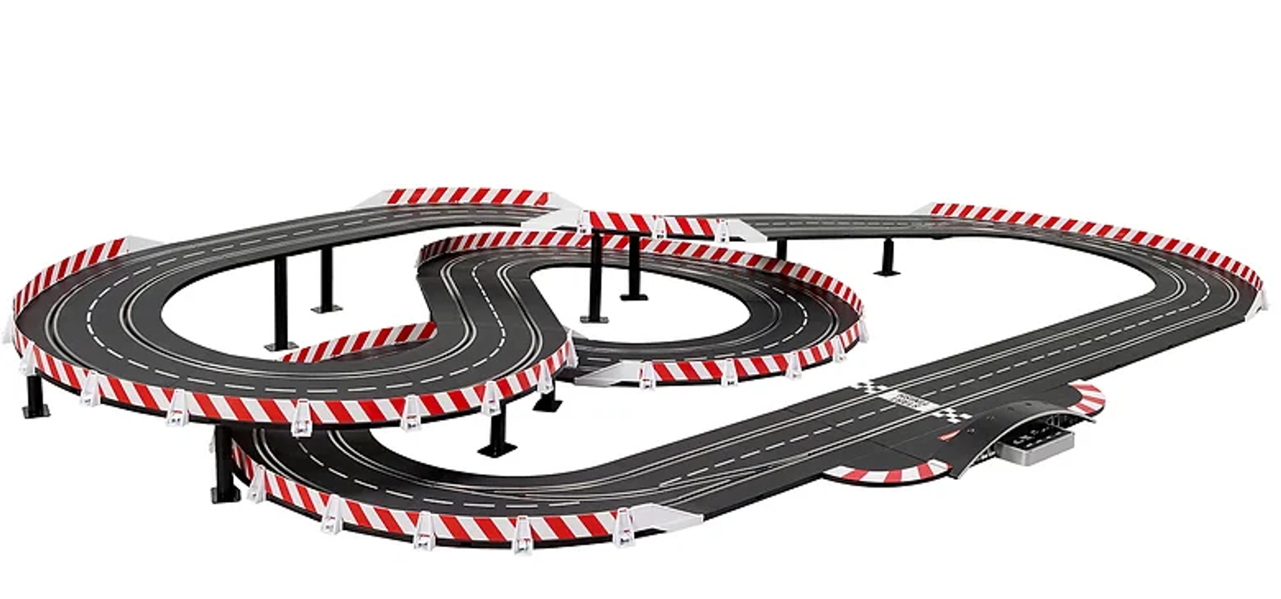 30027 Carrera Digital 132 Peak Performance 132 Slot Car Set Great Traditions