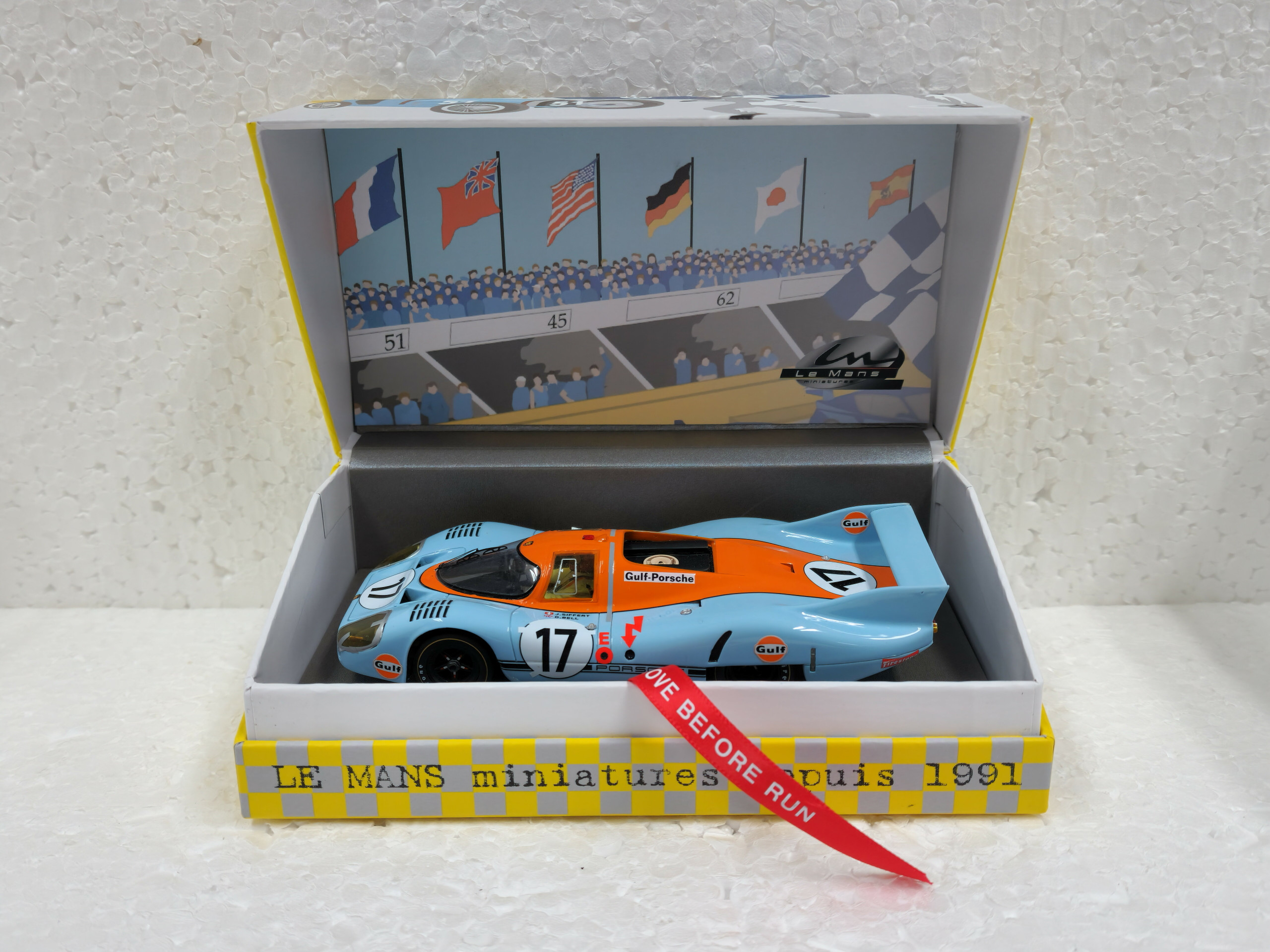 Le Mans Miniatures 1/32 Porsche 917 LH n.17 Siffert Bell Le Mans 1971
