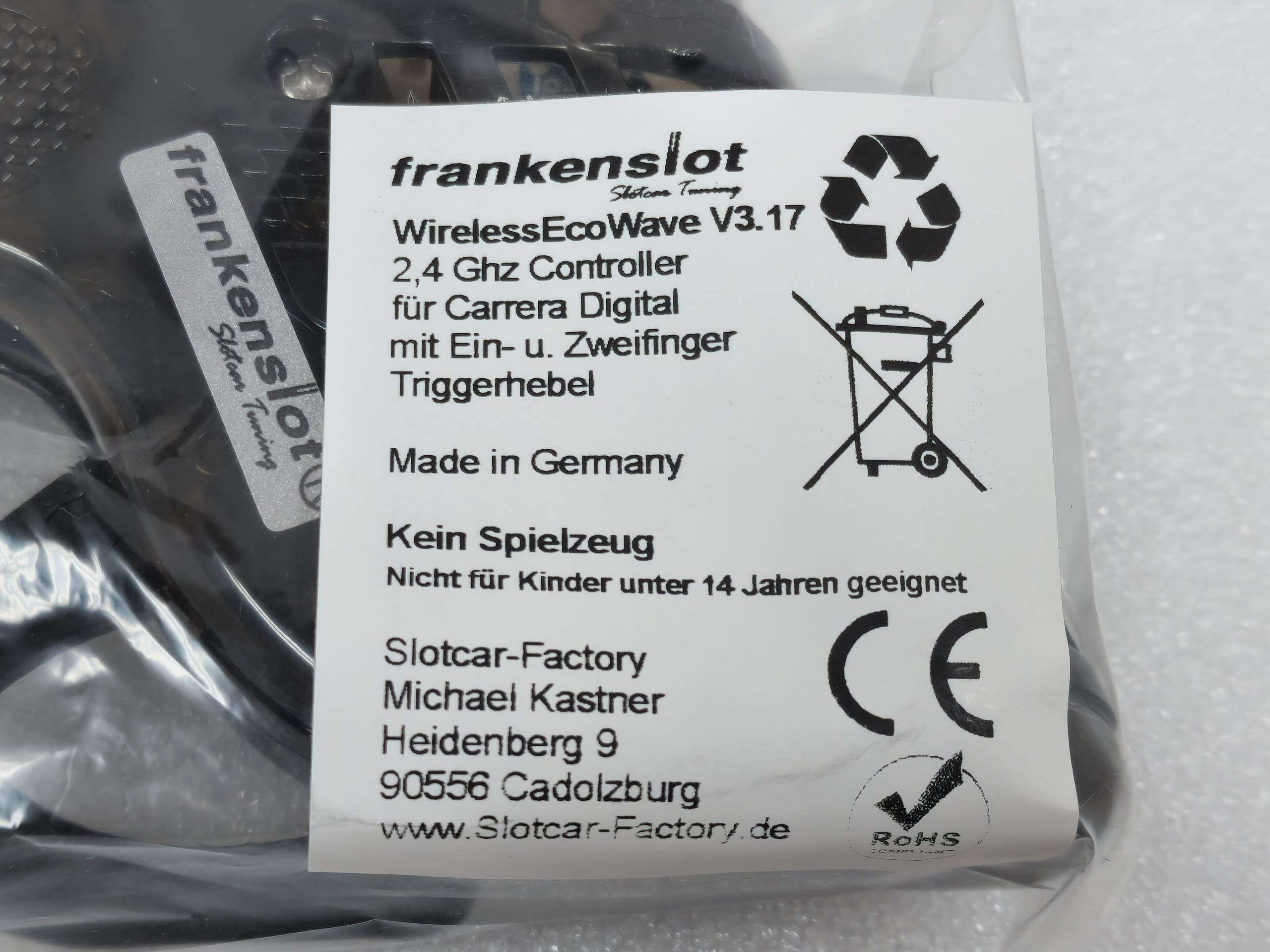 FS88797 Frankenslot FS Speedflow Wireless Eco Wave V3.17 for Carrera ...