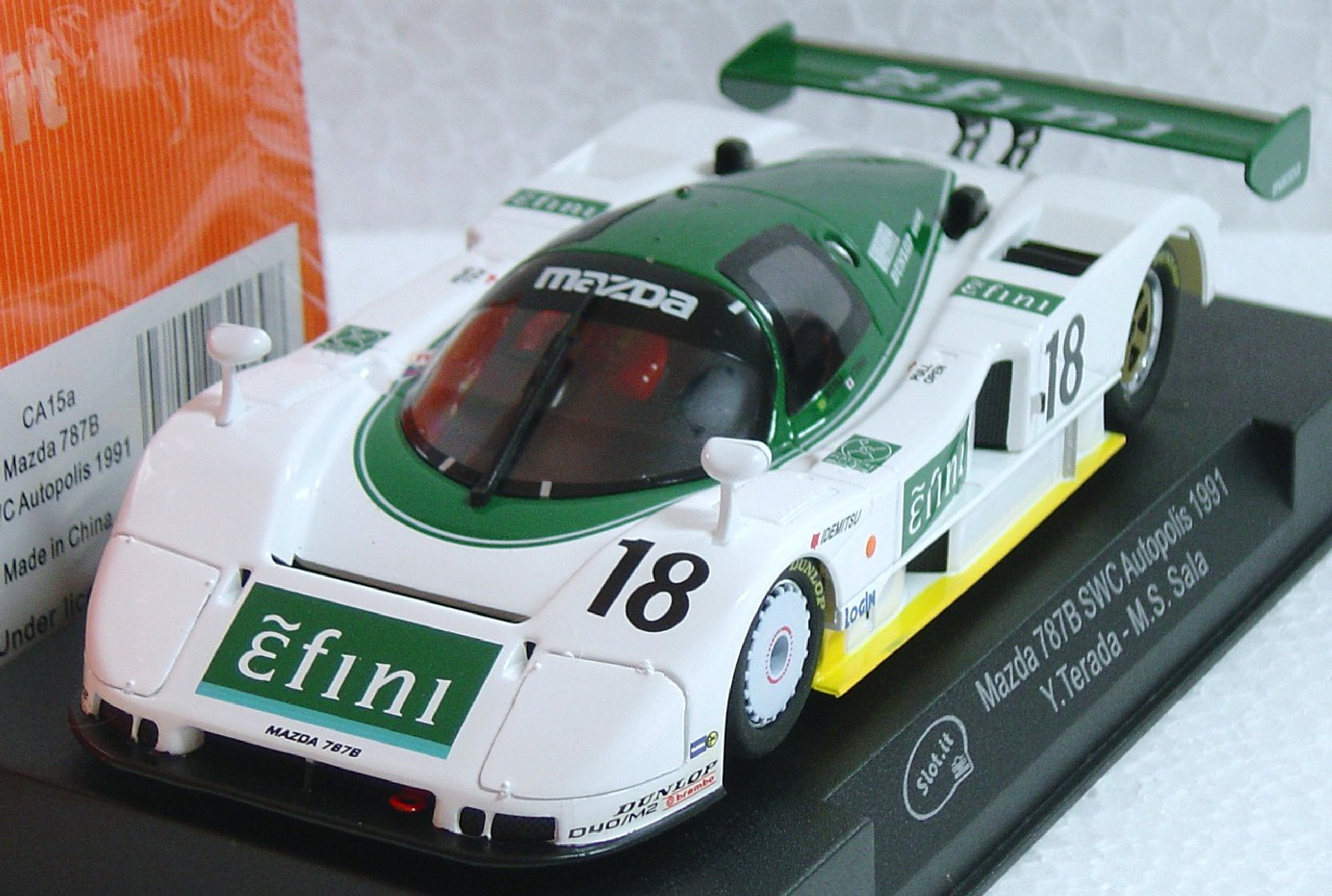 アンフィニ　マツダ　787B 1991 SWC Autopolis #18 アンフィニ マツダ 787B 1991 SWC Autopolis #18 アンフィニ