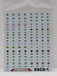 SFDESCD-1a Starfighter Decals Sponsor Decals Set 1 1:32 Slot Car Decals SFDESCD-1a Starfighter Decals Sponsor Decals Set 1 1:32 Slot Car Decals