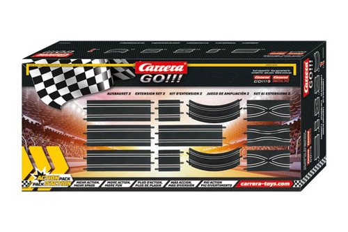 20061601 Carrera GO!!! Extension Set 2 1:43 Slot Car Track
