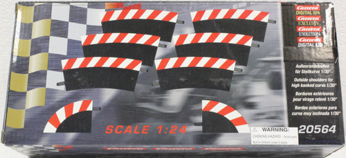 20564 Carrera Outside Shoulder / Border for Radius 1/30 High Banked Curve Track for 1:24/1:32 Slot Car Track