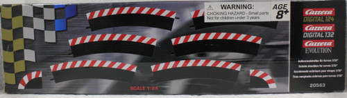 20563 Carrera Outside Shoulder / Border for Radius 3/30 Curve Track for 1:24 & 1:32 Slot Car Tracks