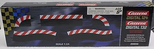 20602 Carrera Outside Shoulder / Border for Pit Stop Lane for 1/24 & 1/32 Slot Car Tracks