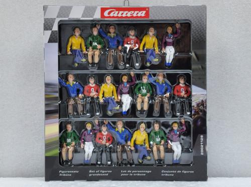 21129 Carrera 20 Spectator / Audience Figure Set 1:32 Slot Car Figures