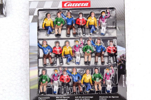 21129 Carrera 20 Spectator / Audience Figure Set 1/24 & 1/32 Slot Car Accessory