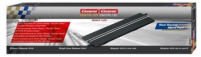 30368 Carrera Single Lane Adapter Unit Track for Digital 1/24 & 1/32 Slot Car Tracks
