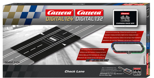 30371 Carrera Digital 124/132 Check Lane Track for Digital 1:24 Slot Car Track