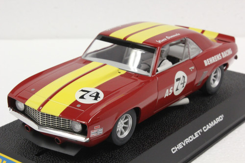 C2740 Scalextric 1969 Chevrolet Camaro Behrens Racing, #74 1:32 Slot Car