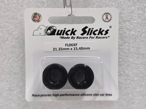 FL06XF Quick Slicks Silicone Tires for FLY March 761 1:32 Slot Car Part