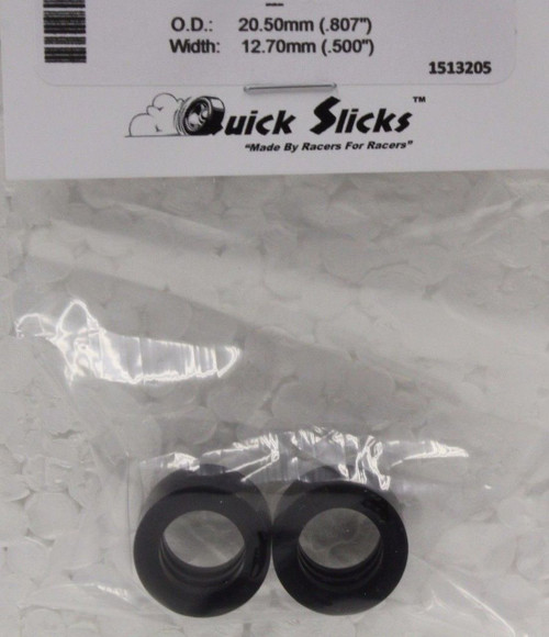 Quick Slicks CB72XF Silicone Tires for 15x13mm Aluminum Wheel 1:32 Slot Car Part
