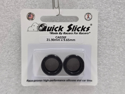 CA02XF Quick Slicks Silicone Tires for Carrera DTM 1:32 Slot Car Part
