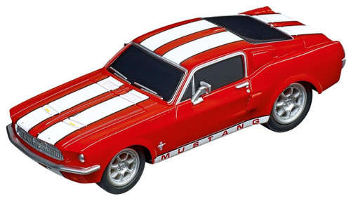 64212 Carrera GO!!! 1967 Ford Mustang Race Yellow 1:43 Slot Car