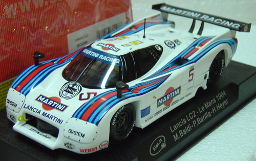 SICA08B Slot.it Martini Lancia LC2-84 Le Mans 1984, #5 1/32 Slot Car