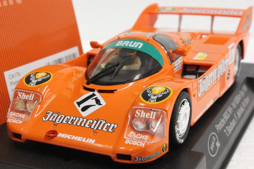 SICA17B Slot.it Jagermeister Porsche 962C KH SPA 1000KM 1986, #17 1/32 Slot Car