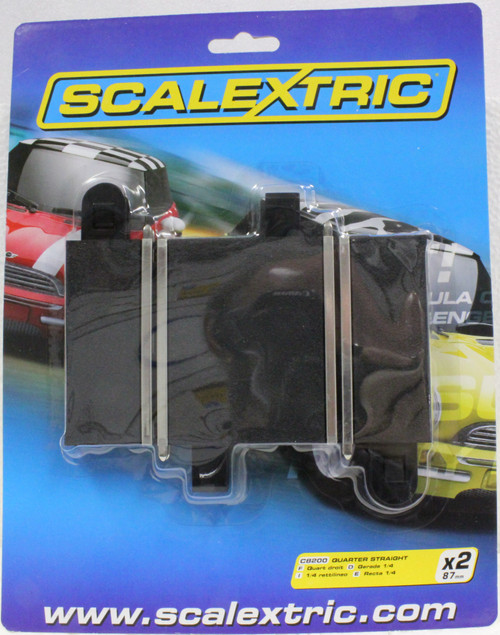 C8200 Scalextric Sport Quarter Straight Track 1/32 Slot Car Track