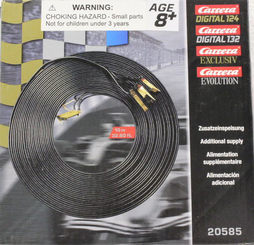 20585 Carrera 10m Jumper Cables for 1:24 & 1:32 Slot Car Tracks