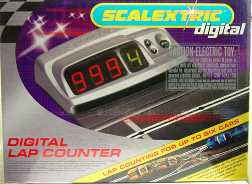C7039 Scalextric Digital Lap Counter to Race 6 Cars 1:32 Slot Car Accessory