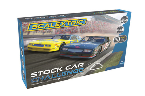C1383 Scalextric Stock Car Challenge 1:32 Slot Car Set