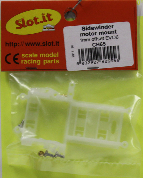 SICH65 Slot.it Sidewinder 1mm EVO 6 Offset Motor Pod 1:32 Slot Car Part