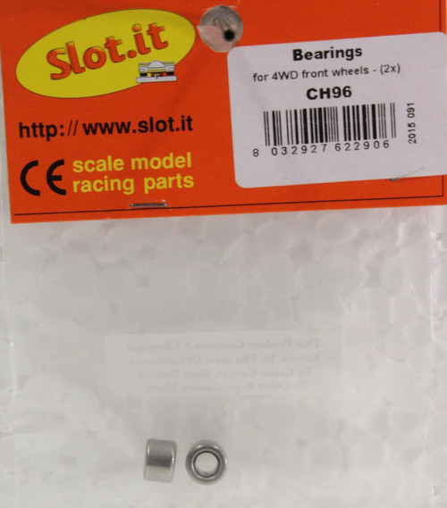 SICH96 Slot.it Bearings for 4WD Front Wheels 2 pcs. 1:32 Slot Car Part