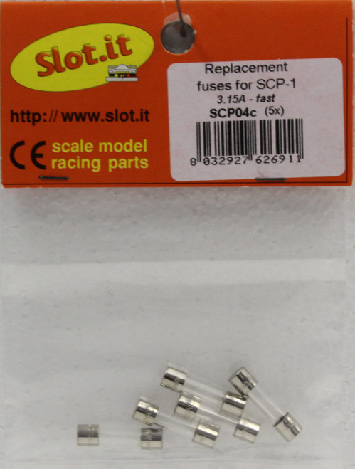 SISCP04C Slot.it Fuses for SISCP01A Electronic Controller 1:32 Slot Car Part