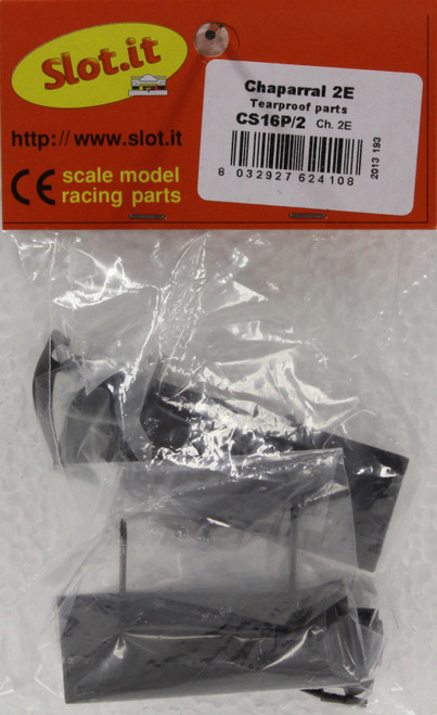 SICS16P/2 Slot.it Chaparral 2E - Tear-proof Parts v.2 (okay for EVO 6) 1:32 Slot Car Part