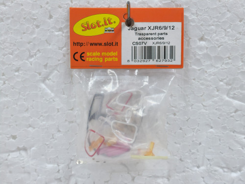 SICS07V (06V) Slot.it Jaguar XJR6/9/12 Transparent Parts 1:32 Slot Car Part
