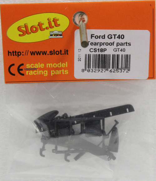 SICS18P Slot.it Ford GT40 Tearproof Parts 1:32 Slot Car Parts