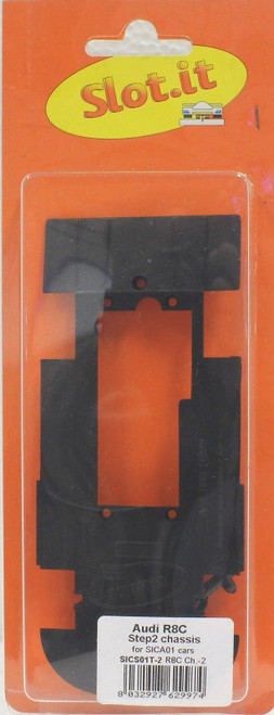 SICS01T-2 Slot.it Audi R8C Step 2 Chassis 1:32 Slot Car Part