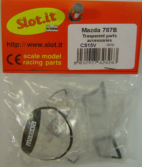 SICS15V Slot.it Mazda 787B Transparent Parts 1:32 Slot Car Part