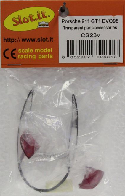 SICS23V Slot.it Porsche 911 GT1 Evo 98 Transparent Parts 1:32 Slot Car Part