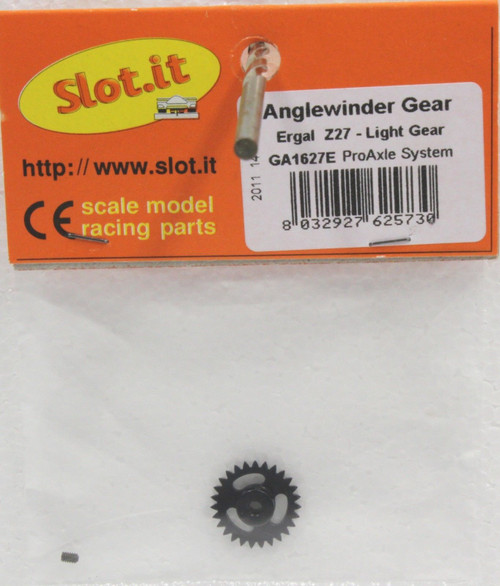 SIGA1627E Slot.it 27-Tooth Anglewinder Pro Gear 3/32 1:32 Slot Car Part