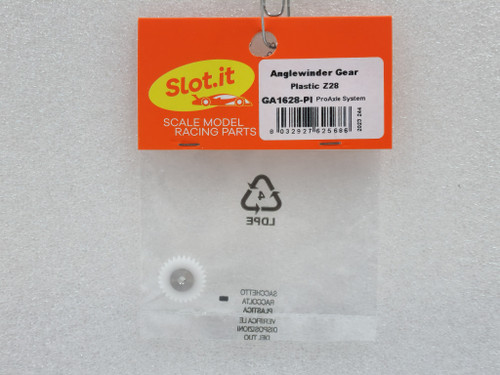 SIGA1628-PL Slot.it 28 Tooth Composite Anglewinder Gear 1:32 Slot Car Part