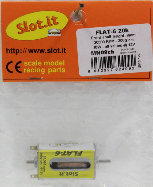 SIMN09ch Slot.it Flat 6 20,500 rpm High Torque Motor 1:32 Slot Car Part