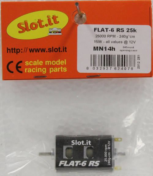 SIMN14H Slot.it Flat 6 Rs 25,000 Rpm High Torque Motor 1:32 Slot Car Part