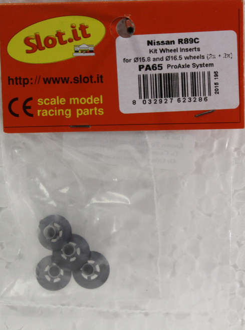 SIPA65 Slot.it Nissan R89C Wheel Inserts 1:32 Slot Car Part