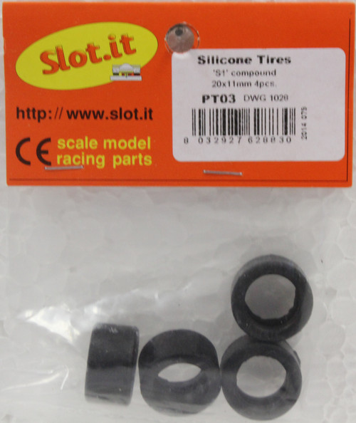silicone slot car tires