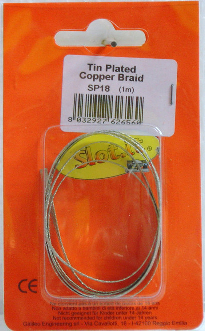 SISP18 Slot.it Universal Hi Performance Pick Up Braid 1:32 Slot Car Part