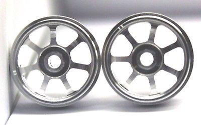 CBD0810 CB Design LMP Wheels 15x8mm (Silver) 1:32 Slot Car Part