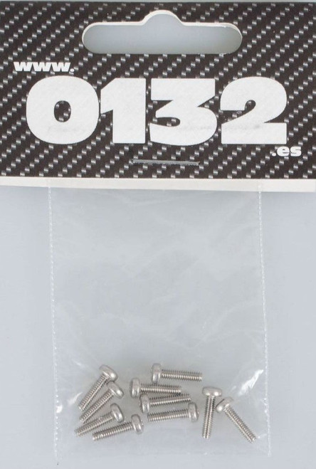 TTM20X80 Avant Slot 0132 Allen M2 8mm Torx Screws (10 Pieces) 1:32 Slot Car Part
