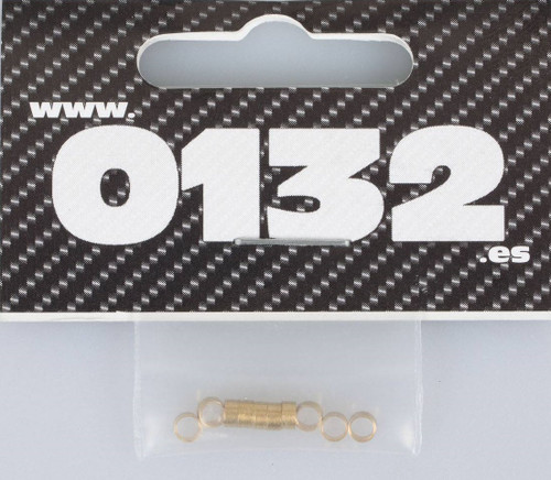 SP100 Avant Slot 0132 Bronze Axle Spacers for 3/32 (2.38mm) Axles 1mm 1:32 Slot Car Part