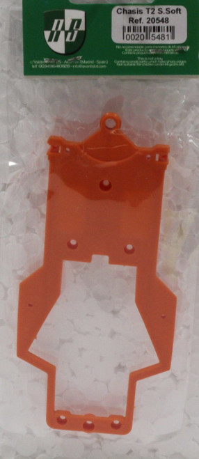 20548 Avant Slot Chassis Type 2 Super Soft Orange for Audi, Peugeot, Porsche 1:32 Slot Car Part