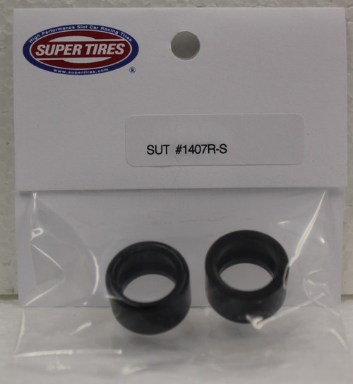 1407RS Super Tires - Silicone Tires for 17x10mm 1:32 Slot Car Part