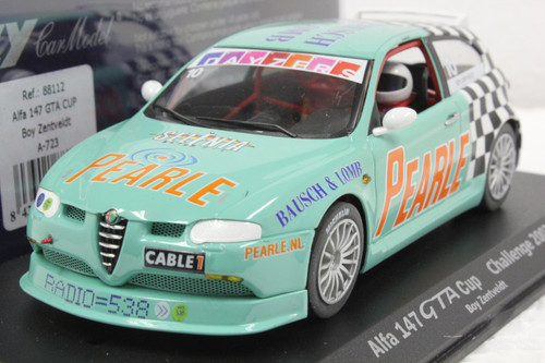 A723 Fly Alfa 147 GTA Cup Challenge 2003 Boy Zentveldt 1:32 Slot Car
